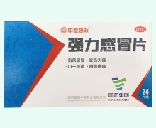 强力感冒片(中联强效)价格对比 24片