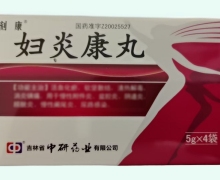 妇炎康丸(刻康)价格对比 4袋 吉林省中研药业