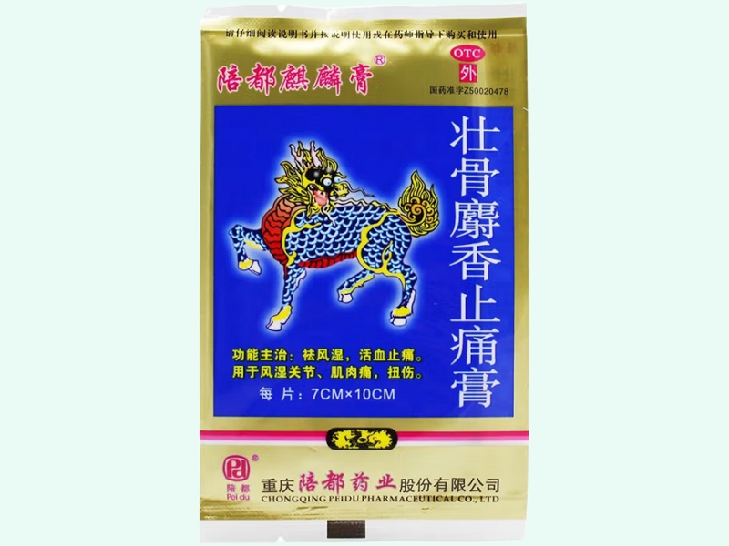壮骨麝香止痛膏