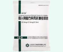 吸入用复方异丙托溴铵溶液价格对比 5支 倍可欣