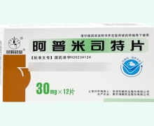 双鹤药业阿普米司特片价格对比