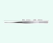 医用镊价格对比 敷料镊18cm 双鹿医疗