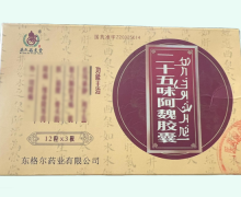 吴氏福远堂二十五味阿魏胶囊价格对比 36粒