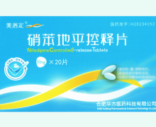 美洛定硝苯地平控释片价格对比 20片