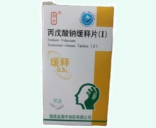 丙戊酸钠缓释片(Ⅰ)价格对比 湖南省湘中制药