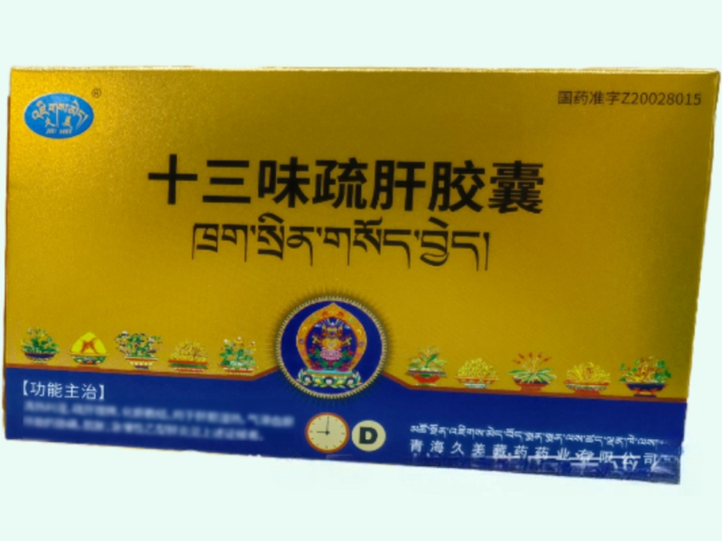 十三味疏肝胶囊