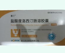 盐酸度洛西汀肠溶胶囊(喜汀)价格对比 20mg*48粒