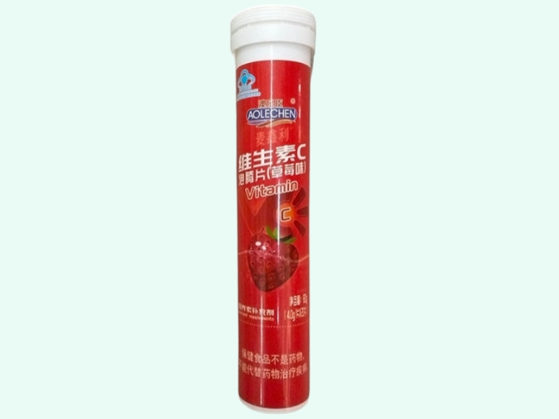 麦鑫利®维生素C泡腾片(草莓味)