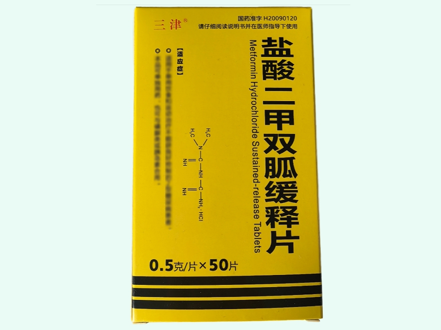 盐酸二甲双胍缓释片