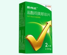 昂伟达价格对比 2.5mg 盐酸司美那非片