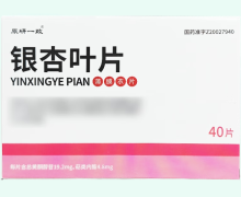 原研一致银杏叶片价格对比 40片