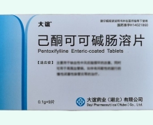 大谊己酮可可碱肠溶片价格对比 9片