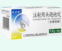 达力啶注射用头孢他啶价格对比 1g*10瓶