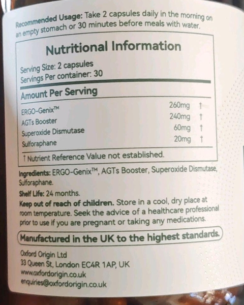 Oxford Origin Senolytic Gen6
