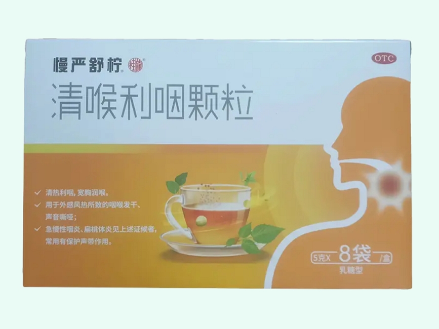 清喉利咽颗粒