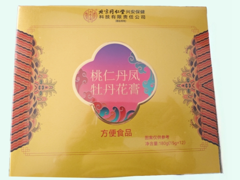 桃仁丹凤牡丹花膏