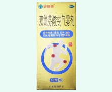 双氯芬酸钠气雾剂价格对比 80g 好德快