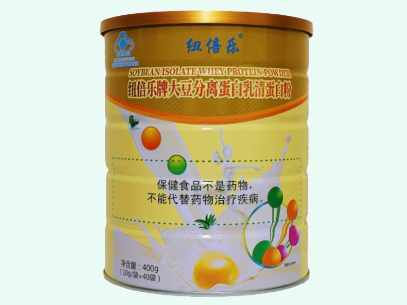 纽倍乐牌大豆分离蛋白乳清蛋白粉