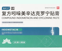 有时力复方吲哚美辛达克罗宁贴膏价格对比 2片 铭贴