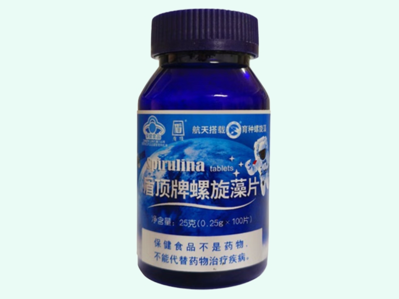 盾顶牌螺旋藻片