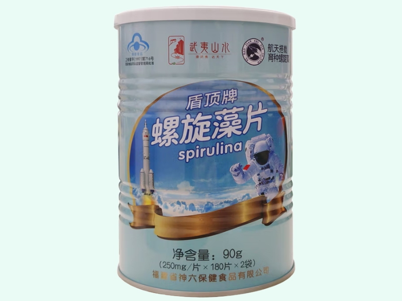 盾顶牌螺旋藻片