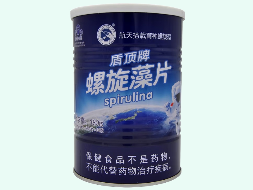 盾顶牌螺旋藻片