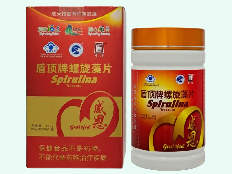 盾顶牌螺旋藻片