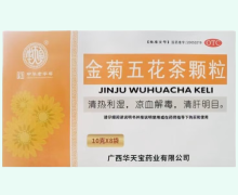 华天宝金菊五花茶颗粒价格对比 8袋