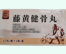 珍芝堂藤黄健骨丸价格对比 17丸