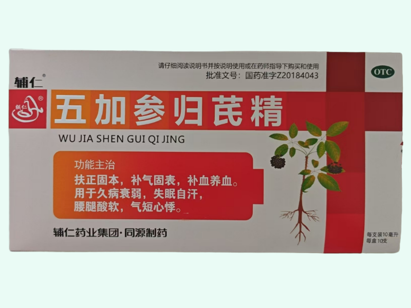 五加参归芪精