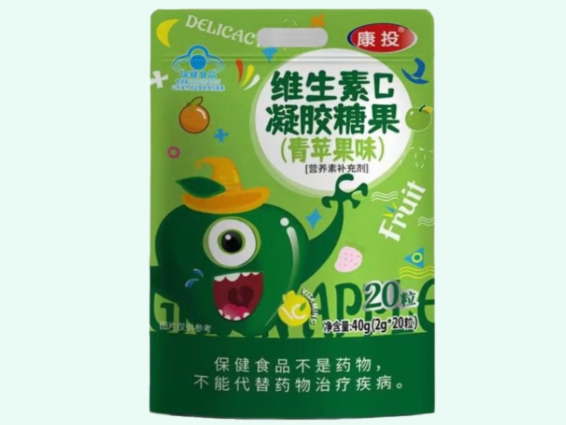 康投®维生素C凝胶糖果(青苹果味)