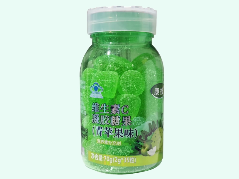 康投®维生素C凝胶糖果(青苹果味)