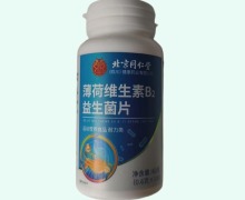 薄荷维生素B2益生菌片价格对比 100片 北京同仁堂