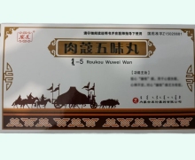 肉蔻五味丸价格对比 120粒 安友