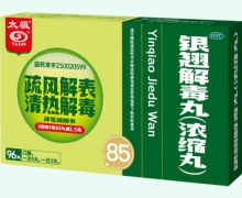 银翘解毒丸(浓缩丸)价格对比 96丸 太极