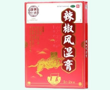 康世仁方辣椒风湿膏价格对比 10片