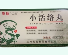 唐龙小活络丸价格对比 24丸 兰州太宝