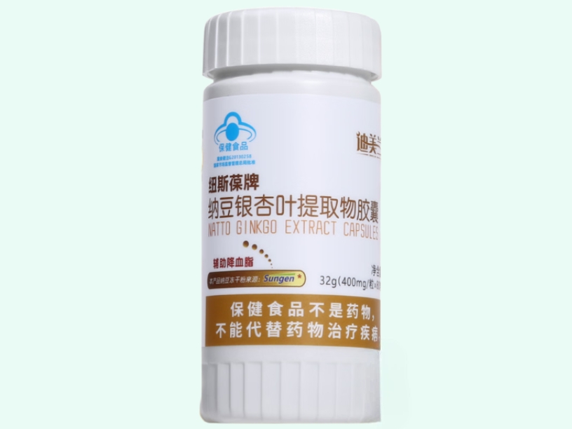 纽斯葆牌纳豆银杏叶提取物胶囊