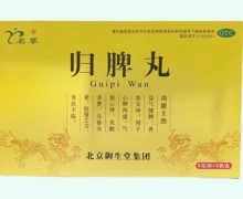 名草归脾丸价格对比 6g*6袋