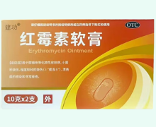 建功红霉素软膏价格对比 2支