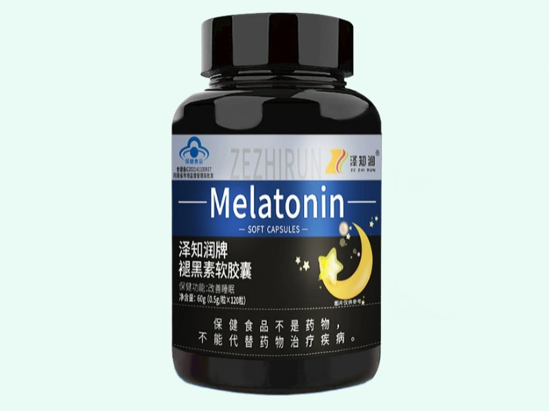 泽知润牌褪黑素软胶囊