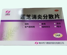 九惠药业莲芝消炎分散片价格对比 24片