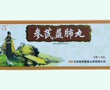 参芪益肺丸价格对比 8丸 天圣