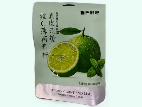 维C薄荷青柠剥皮软糖