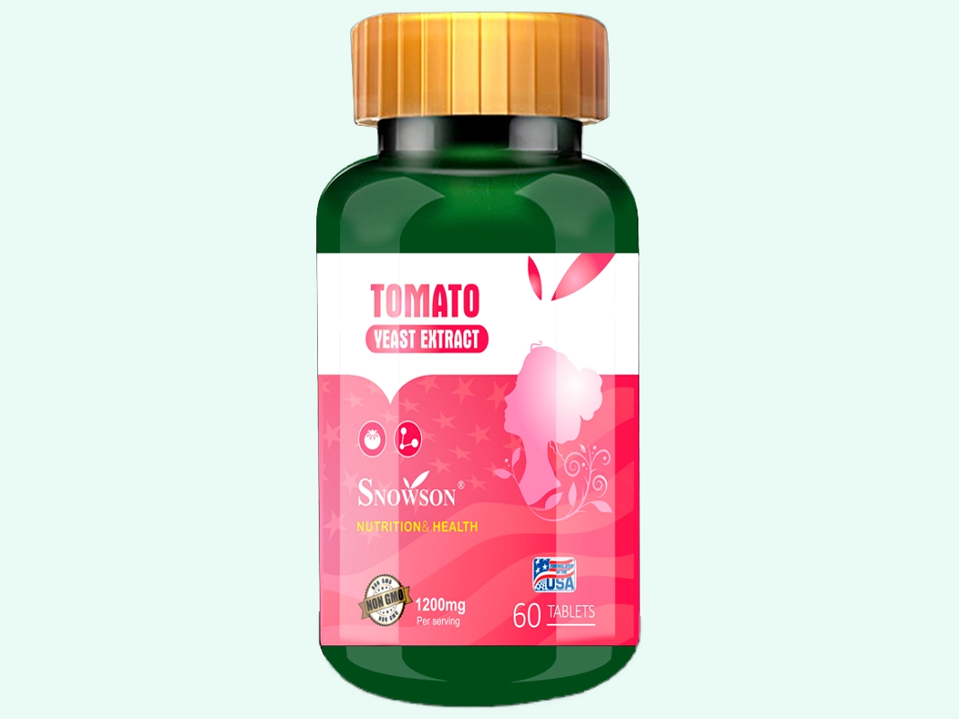 斯诺森牌晶茄仙生白番茄酵母复合片