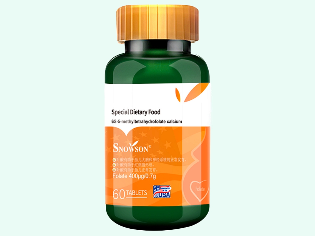 斯诺森牌叶酸片孕妇及乳母营养补充食品(特殊膳食用食品)