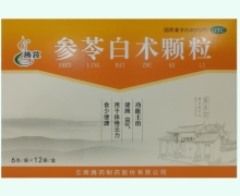 参苓白术颗粒价格对比 腾药 12袋