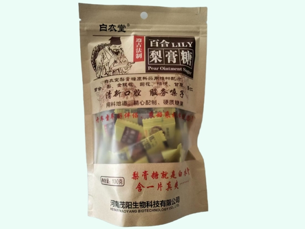 百合梨膏糖