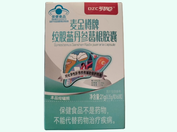 麦金樽牌绞股蓝丹参葛根胶囊