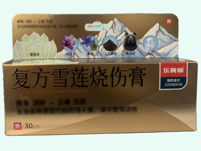 复方雪莲烧伤膏